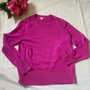 J. Crew Cashmere Crew Neck Sweater. Size Small
